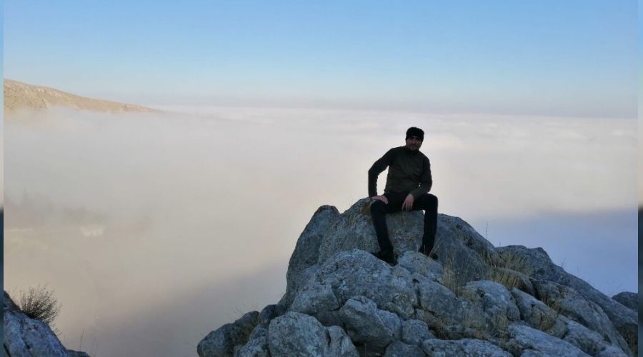 Elbistan sis denizinde kayboldu