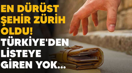 En drst ehir Zrih oldu! Trkiye'den listeye giren yok...