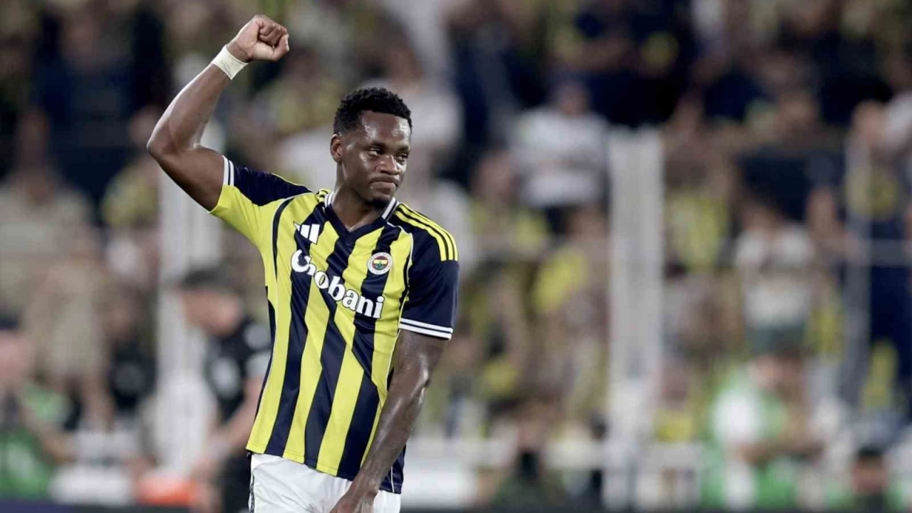 Fenerbahe'nin yeni forveti Jhon Duran, ilk goln kaydetti