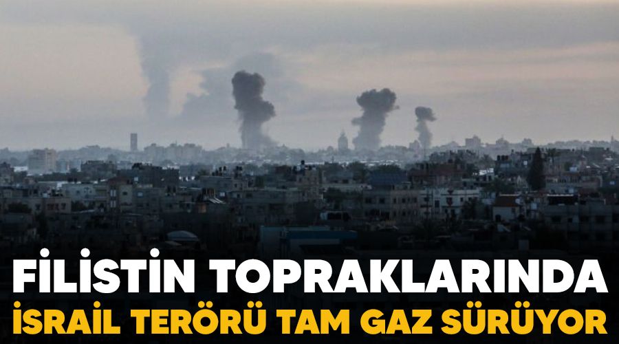 Filistin topraklarında İsrail terörü tam gaz sürüyor, Mescid-i Aksa'ya yine saldırdılar, Gazze'de şehit sayısı 35'e yükseldi
