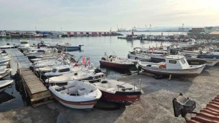 Fırtınanın ardından balıkçılar yeniden denizde