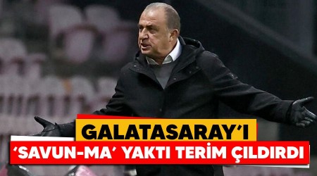 Galatasaray'ı 'savun-ma' yaktı, Terim çıldırdı!