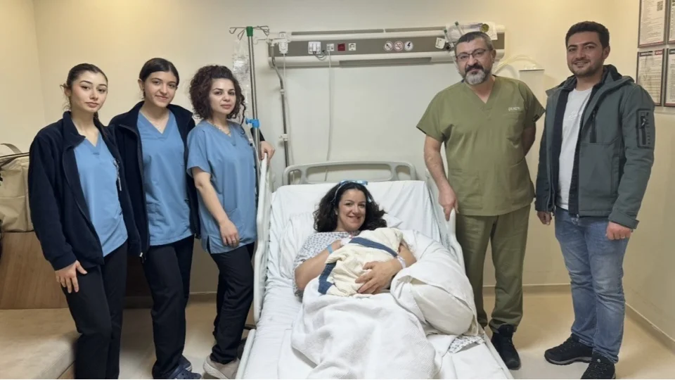 Gaziantep'te 2026 y�l�n�n ilk bebe�i "Ayaz" oldu