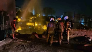 Gaziosmanpaa'da buzdolab bomba gibi patlad