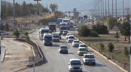 Gurbetçiler tatil yolunda