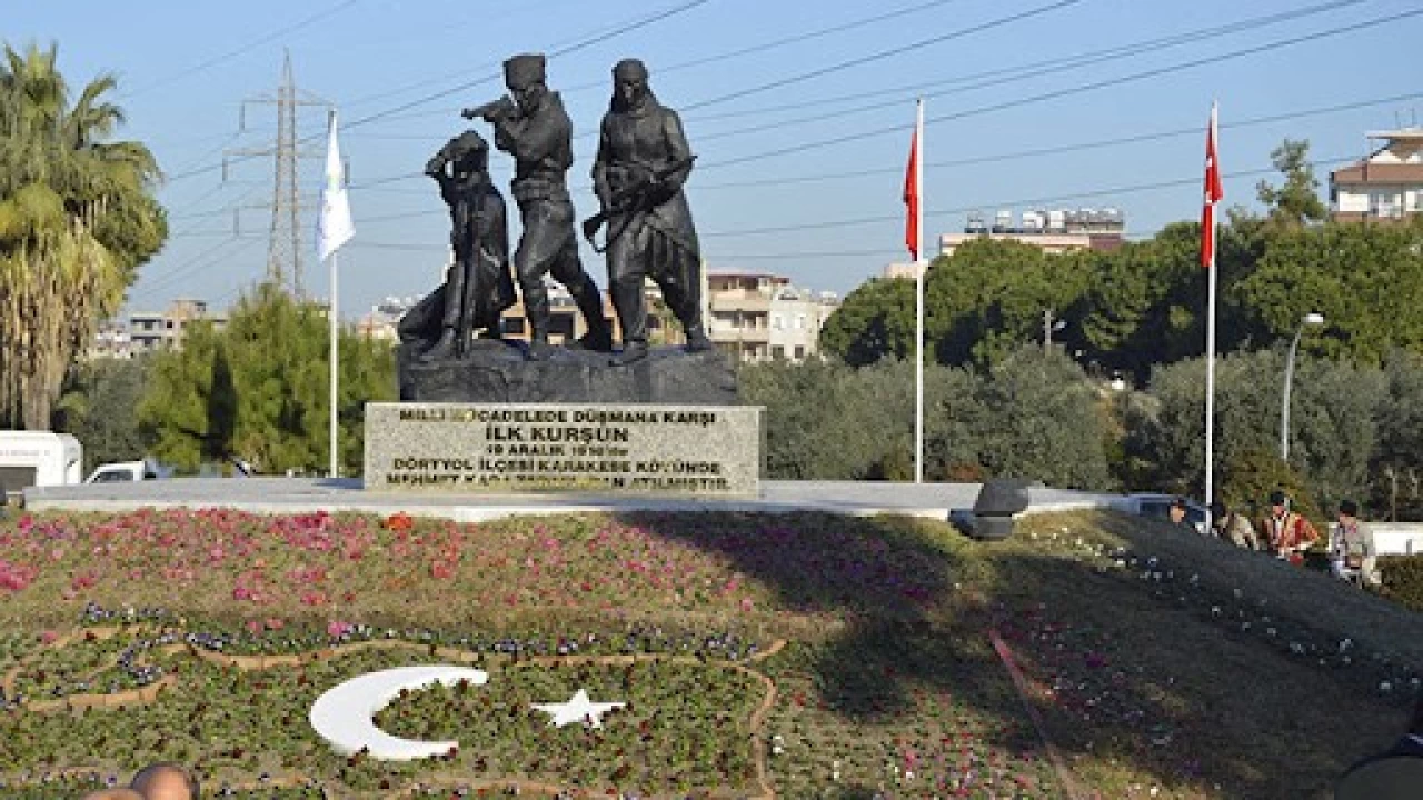 Hatay'ın ilk ateşi: İlk Kurşun Anıtı