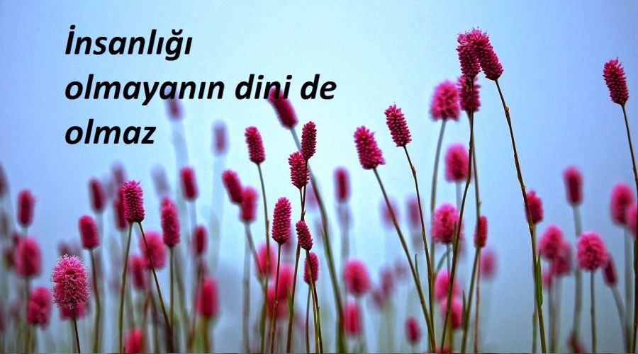 �nsanl��� olmayan�n dini de olmaz