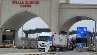İpsala Sınır Kapısı'nda 7 gün sonra hareketlilik