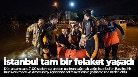 İstanbul tam bir felaket yaşadı