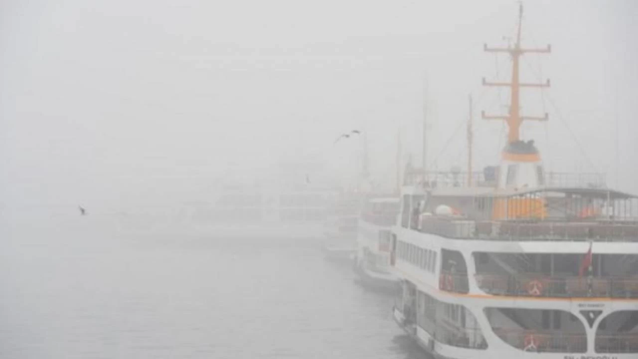 İstanbul'da bazı vapur seferleri iptal edildi
