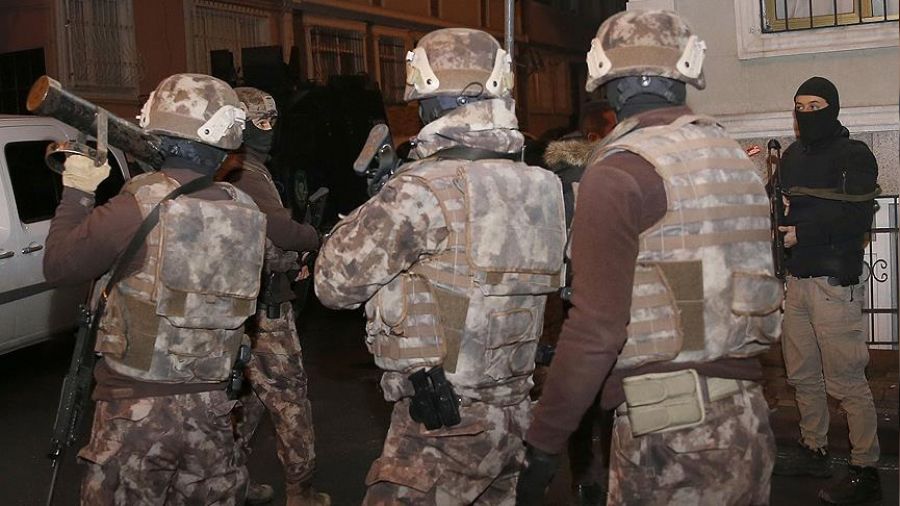 �stanbul�da ter�r operasyonu