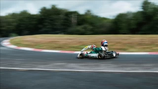 stanbul'daki karting yarlarna scak hava engeli