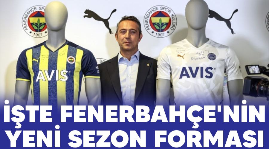 te Fenerbahe'nin yeni sezon formas