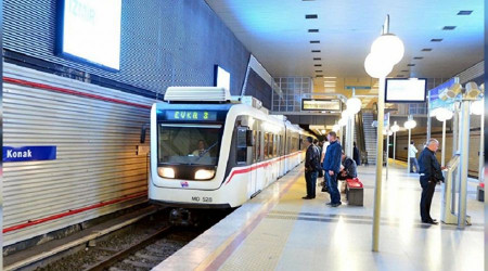 İzmir metrosunda reklam alanları kiraya verilecek