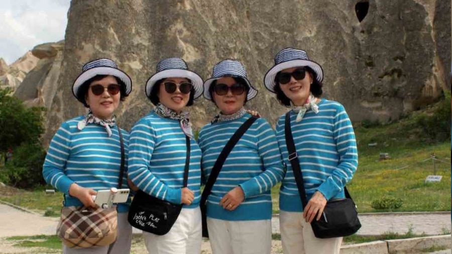 Kapadokya'da Çinli turist hareketliliği yeniden başladı