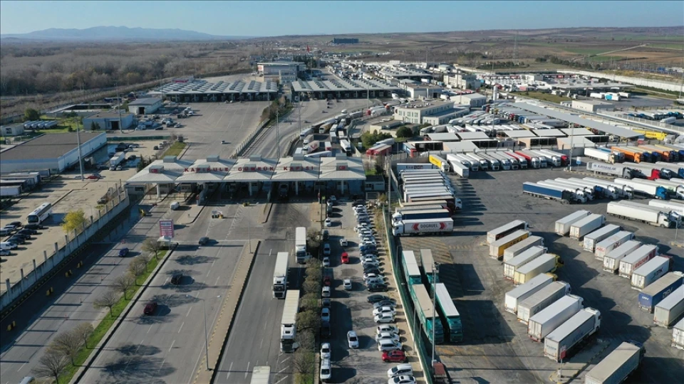 Kapıkule'de rekor günü