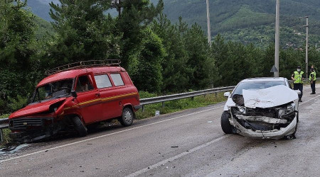 Karabük'te 4 ayrı trafik kazası