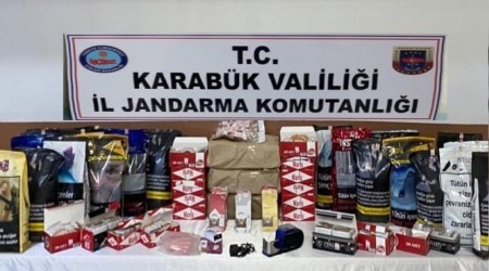 Karabük'te kaçak sigara operasyonu