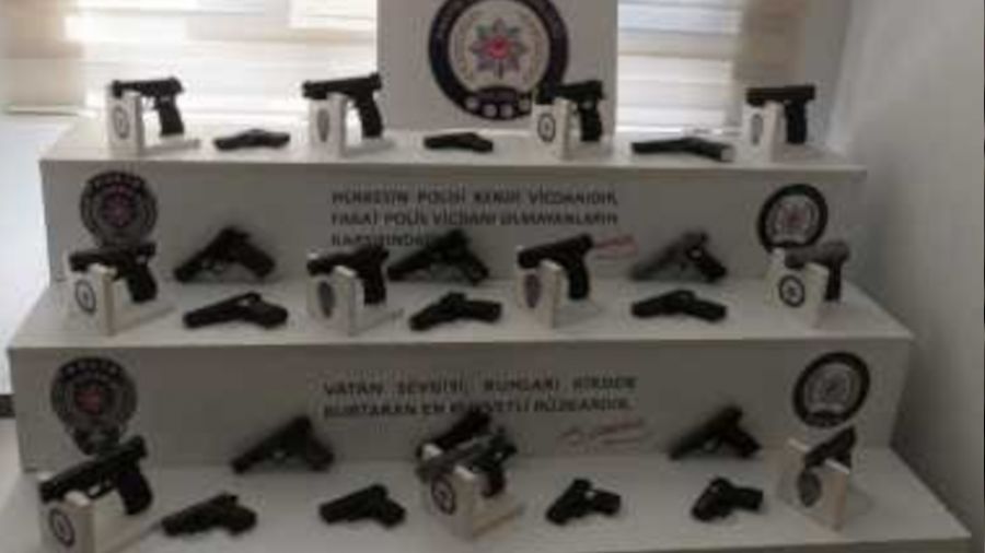 Kocaeli'de �ok say�da silah ele ge�irildi