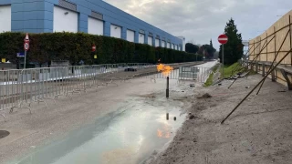 Kocaeli'de ikinci gaz yangını: 15 saattir yanıyor