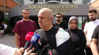 Kolundan vurulan Bakan Byk taburcu edildi
