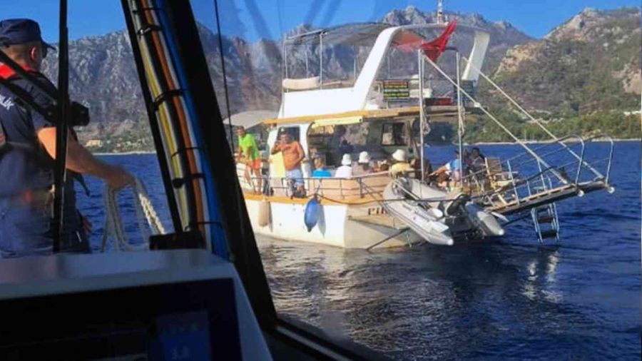 Lüks yat ile göçmen kaçakçılığı
