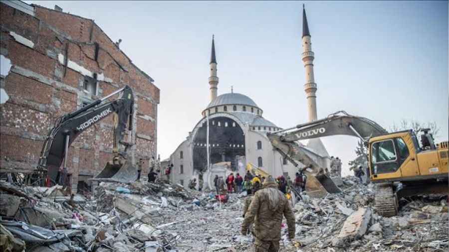Malatya'da hasar tespit listeleri muhtarlıklara asıldı