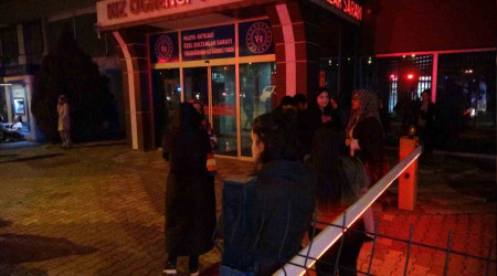 Malatya'da kız yurdunda yangın paniği