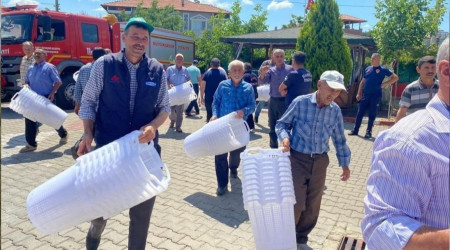 Manisa'da reticilere 100 bin sepet destei