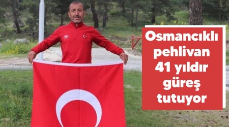 Osmanckl pehlivan 41 yldr gre tutuyor