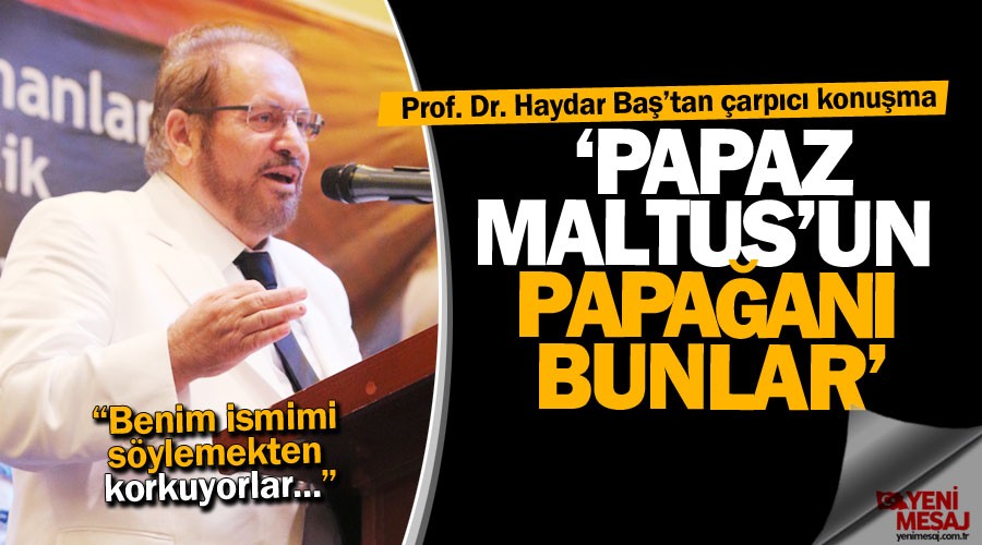 �Papaz Maltus�un papa�an� bunlar�