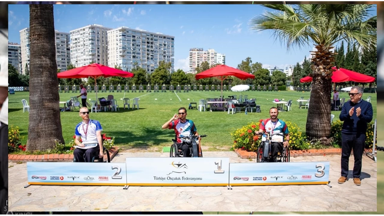 Para Okçuluk Türkiye Kupası'nın 2. ayağı Antalya'da düzenlendi