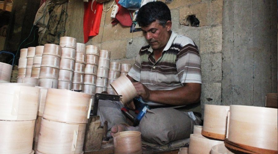 Pekmez küleği sadece Kilis'te üretiliyor