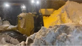 ��rnak'ta kar kal�nl��� 2 metreyi ge�ti