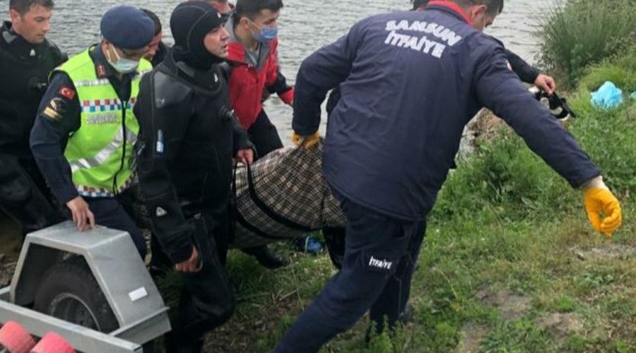 Suat U�urlu Baraj�'nda bak�m �al��mas� s�ras�nda d��en i��i bo�uldu