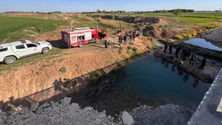Sulama kanalna den 2 ocuk bouldu