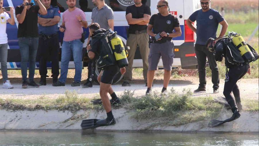 Sulama kanal�nda kayboldu