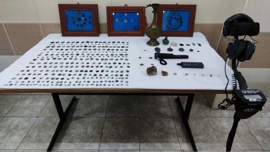 Tekirdağ'da sikke operasyonu: 573 adet ele geçirildi