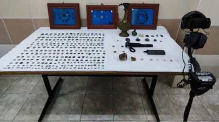 Tekirdağ'da sikke operasyonu: 573 adet ele geçirildi