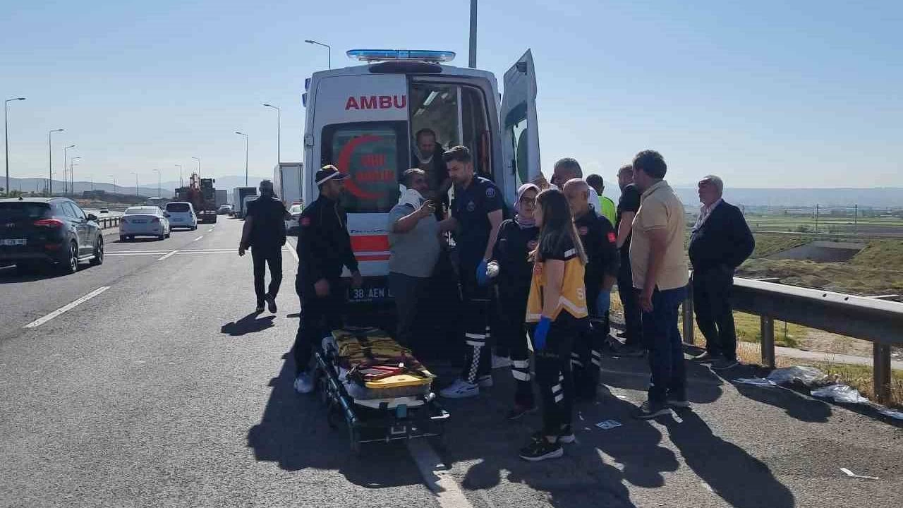 T�rdan d�k�len malzeme zincirlemeye kazaya neden oldu: 11 yaral�