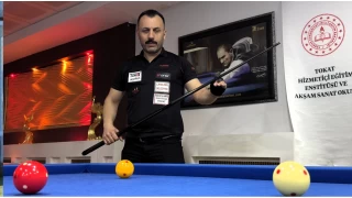Tokatl bilardo sporcusu Avrupa ampiyonasnda kupa hedefliyor