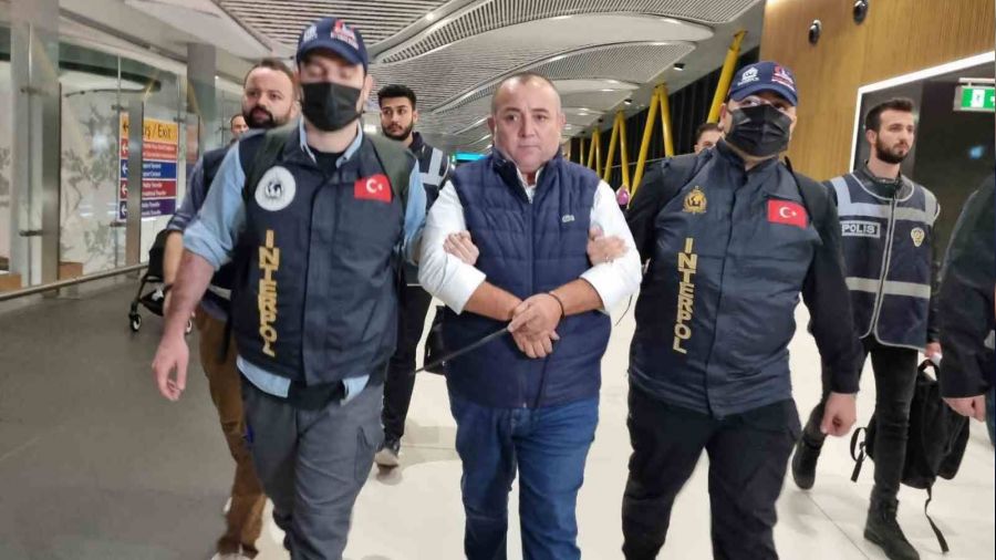 Tosuncuğun sağ kolu Türkiye'ye getirildi