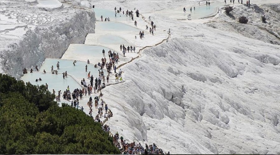 Turistlerden balon turlarna youn ilgi