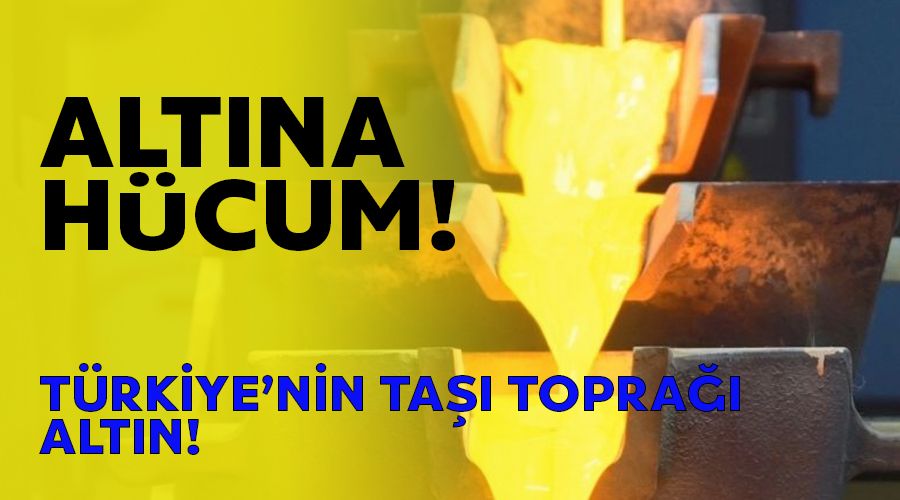 Türkiye'nin taşı toprağı altın