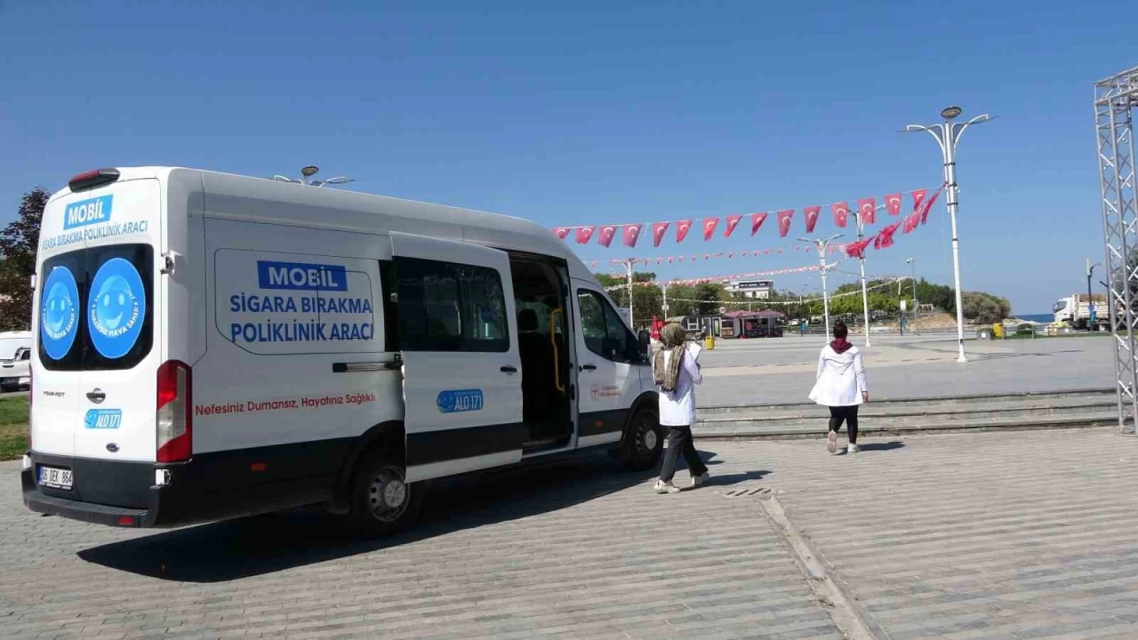 Van'da 'Mobil Sigara Bırakma Polikliniği' hizmete girdi