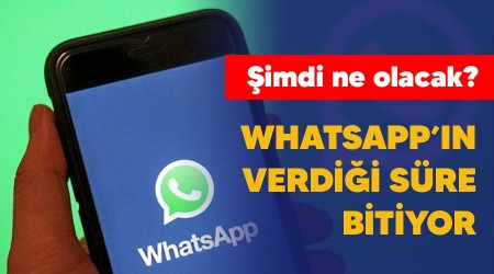 Whatsapp'n verdii sre bitiyor: imdi ne olacak?