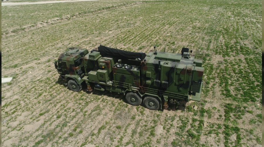 Yeni nesil muhabere elektronik taarruz sistemi "Sancak"