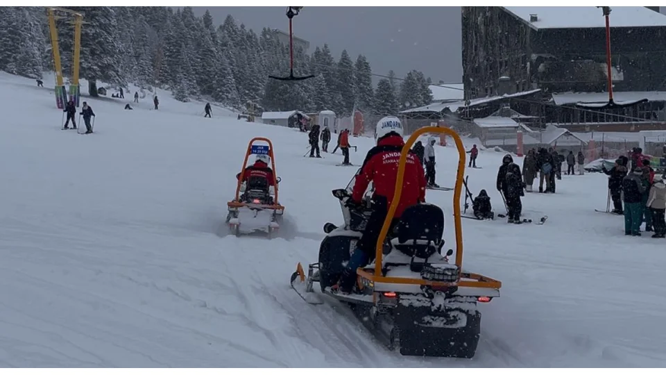 Y�lba��nda turistlerin g�zdesi Uluda� oldu