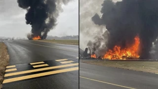 ABD'de d��en Cessna 550 jetindeki 7 ki�i hayat�n� kaybetti