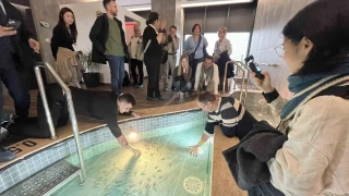 Alman turistler medikal termale hayran kald